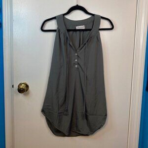 B. Boutique By Evergreen Gray Sleeves Blouse